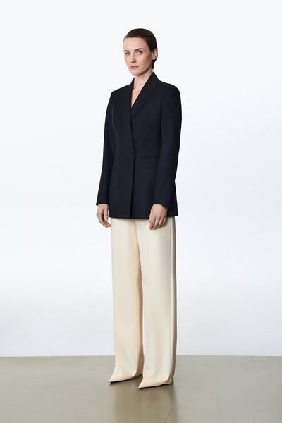 Жакет приталенный VASSA&Co, пол female, цвет black, фото №3