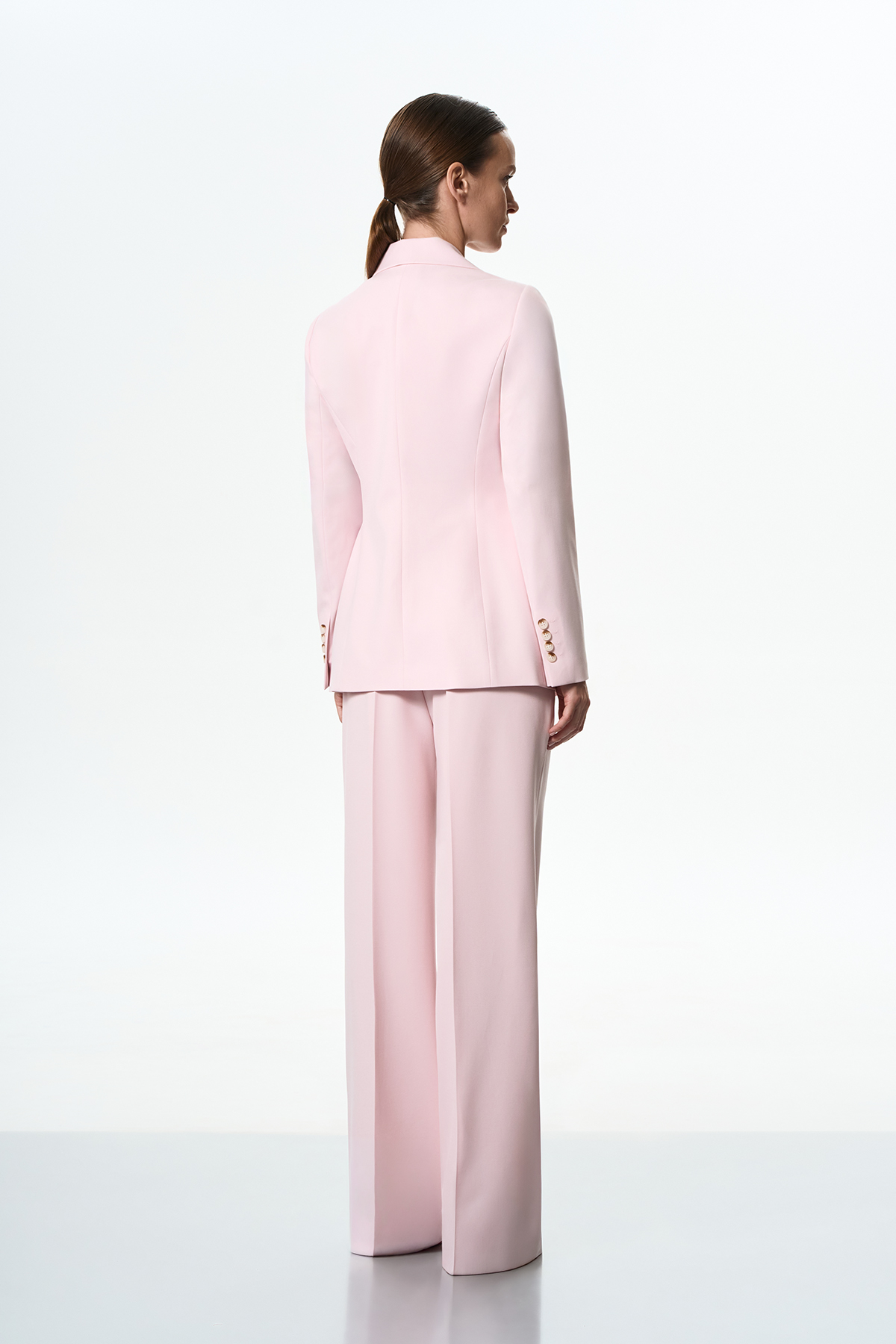 Жакет однобортный VASSA&Co, пол female, цвет pink, фото №3