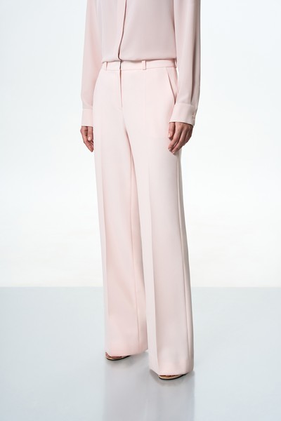 Брюки VASSA&Co, пол female, цвет pink, фото №2