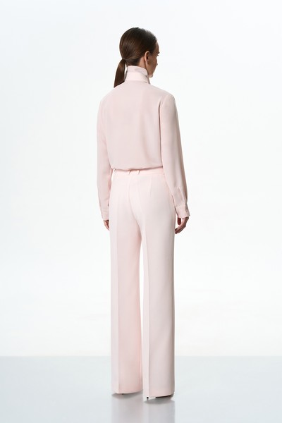 Брюки VASSA&Co, пол female, цвет pink, фото №5