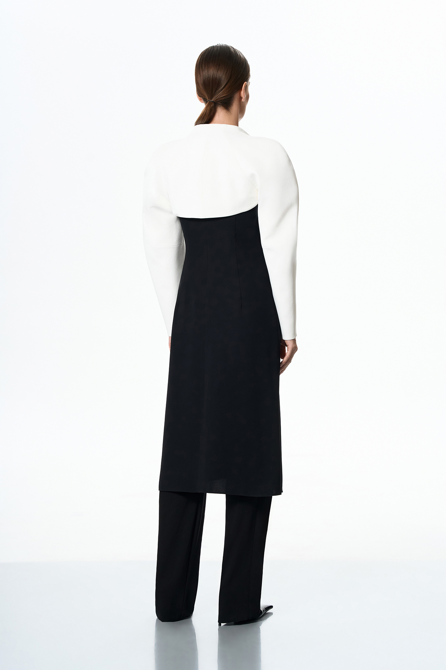 Жакет-болеро VASSA&Co, пол female, цвет white, фото №3