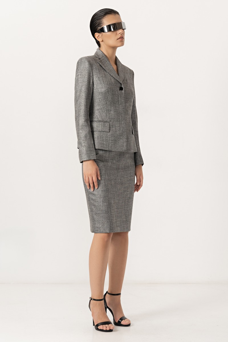 Костюм с люрексом